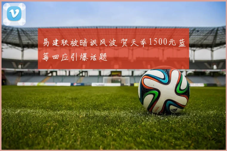 易建联被暗讽风波 贺天举1500元蓝莓回应引爆话题